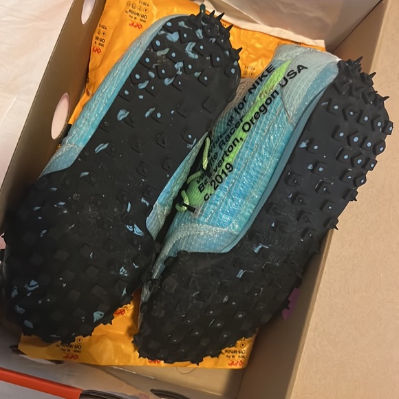 Off White Waffle Racer Vivid Sky - Picture 8 of 9